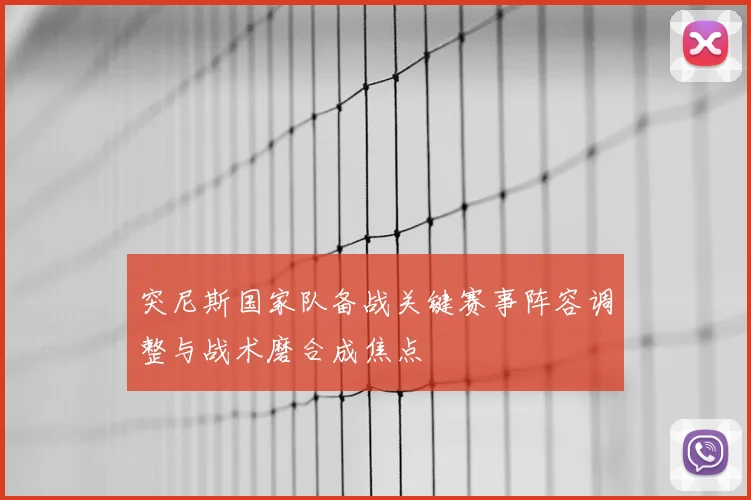 突尼斯国家队备战关键赛事阵容调整与战术磨合成焦点